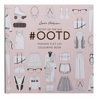 #OOTD: Fashion flat lays to colour in