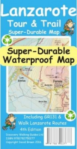 Lanzarote Tour & Trail Super-Durable Map