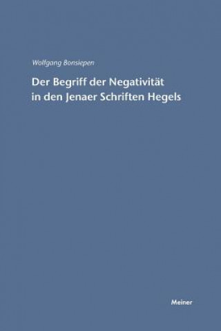 Begriff der Negativitat in den Jenaer Schriften Hegels