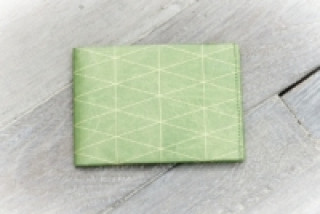 Paprcuts Portemonnaie Big Triangles Outlines Green