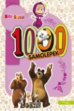 Máša a medvěd 1000 samolepek