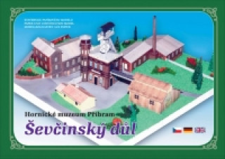 Hornické muzeum Příbram Ševčinský důl - Stavebnice papírového modelu