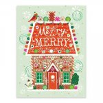 Sweet Christmas Large Embellished Notecards