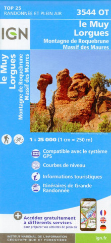 3544OT Le Muy - Lorgues - Montagne de Roquebrune - Massif des