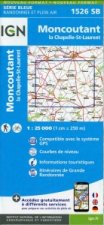 IGN Karte, Serie Bleue Moncoutant/ la Chapelle Saint Laurent