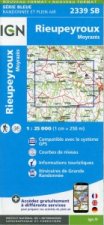 IGN Karte, Serie Bleue Rieupeyroux / Moyrazes