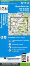 IGN Karte, Serie Bleue Bourbonne les Bains