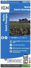 IGN Karte, Carte de randonnée (et plein air) Nuits-St-Georges