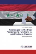 Challenges to the Iraqi Parliament's Functions in post Saddam Hussein