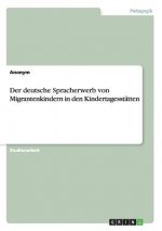 deutsche Spracherwerb von Migrantenkindern in den Kindertagesstatten