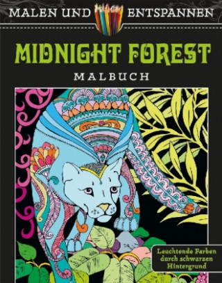 Malen und entspannen: Midnight Forest