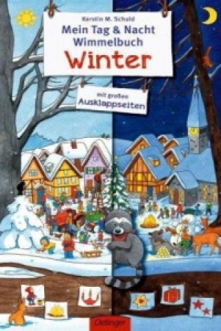 Mein Tag & Nacht Wimmelbuch. Winter