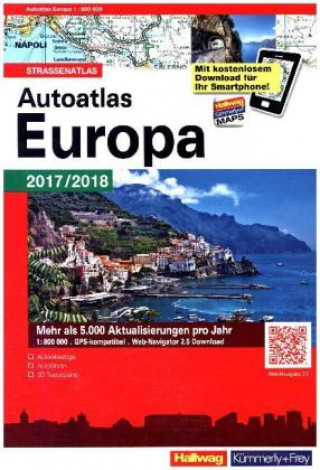 Autoatlas Europa Ausgabe 2017/18