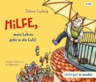 Hilfe, mein Lehrer geht in die Luft, 4 Audio-CDs