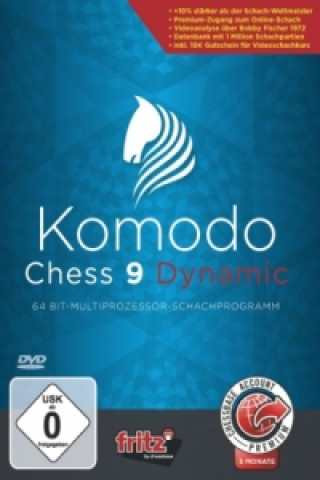 Komodo Chess 9 dynamic, DVD-ROM