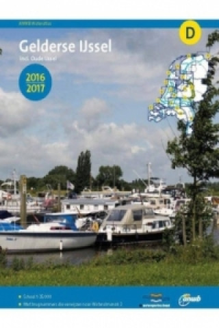 ANWB Wateratlas Wasseratlas D Gelderse Ijssel 2016/2017