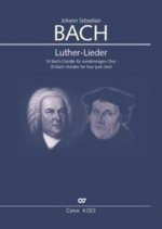 Luther-Lieder, für vierstimmigen Chor