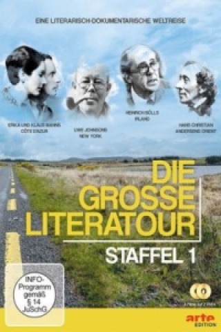 Die große Literatour. Staffel.1, 2 DVDs