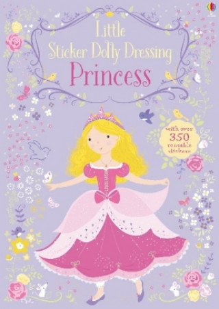 Little Sticker Dolly Dressing Princess (Fiona Watt)(Miękka)