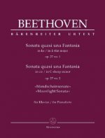 Sonata quasi una Fantasia für Klavier Es-Dur, cis-Moll op. 27, 1+2 