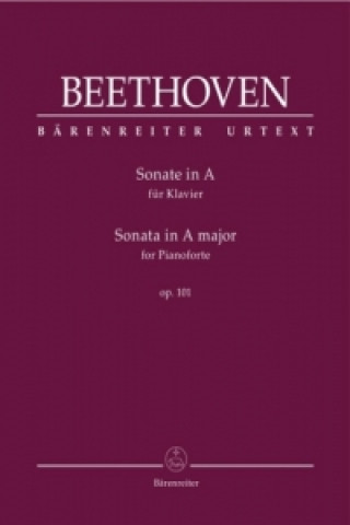 Sonate für Klavier A-Dur op. 101, Partitur