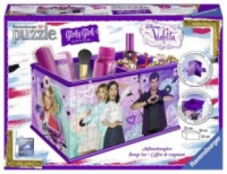Girly Girl Edition Aufbewahrungsbox - Disney Violetta (Kinderpuzzle)