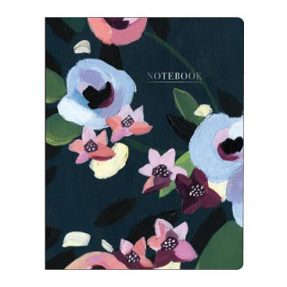 Painted Petals Deluxe Spiral Notebook