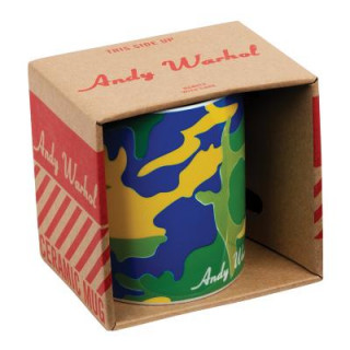Andy Warhol Green Camouflage Boxed Mug
