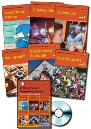 Brilliant French Information Books pack - Level 2