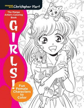 Manga Artist's Coloring Book: Girls!