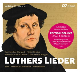 Luthers Lieder, 2 Audio-CDs + 1 Buch (Deluxe-Edition)