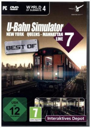 U-Bahn Simulator, World of Subways 4, 1 DVD-ROM