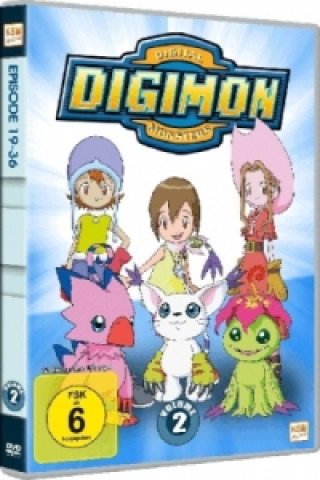Digimon Adventure. Staffel.1.2, 3 DVDs