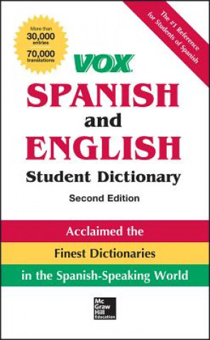 VOX Spanish and English Student Dictionary