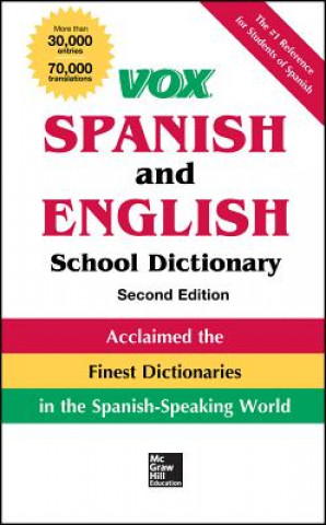 VOX Spanish and English School Dictionary