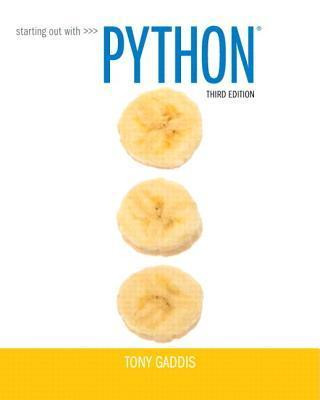 Starting Out With Python