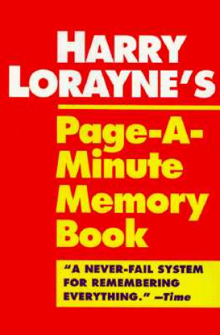 Harry Lorayne's Page-A-Minute Memory Book