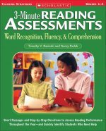 3-minute Reading Assessments Word Recognition, Fluency, & Comprehension