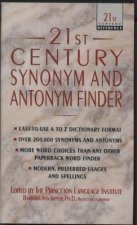 Twenty-First Century Synonym and Antonym Finder