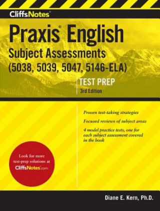 CliffsNotes Praxis English Subject Assessments, 3rd Edition