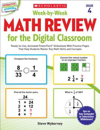 Week-by-Week Math Review for the Digital Classroom, Grade 4