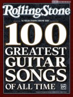 Rolling Stone 54 Selections from the 100 Greatest Guitar Songs of All Time