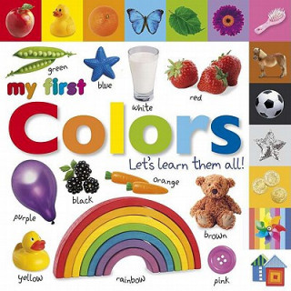 Tabbed Board Books: My First Colors