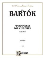 Bela Bartok Piano Pieces for Children