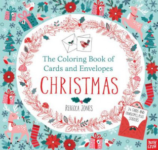The Coloring Book of Cards and Envelopes Christmas