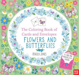 The Coloring Book of Cards and Envelopes Flowers and Butterflies