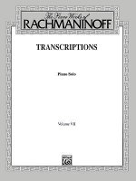 The Piano Works of Rachmaninoff