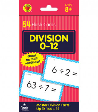 Division 0 to 12 Learning Cards