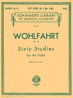 Sixty Studies for the Violin