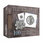 Large Dollar Size Coin Mount